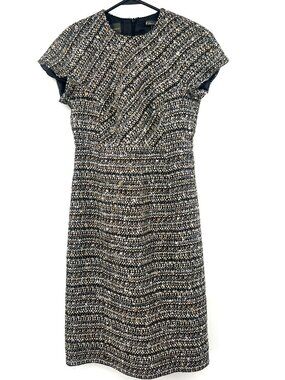 Brooks Brothers Lanificio Campore Tweed Dress Women's 4 P
